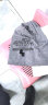 索罗（suoluo） 韩版潮薄款包头帽子女男秋冬天头巾睡帽休闲月子帽套头帽堆堆帽 T004吊链深灰色 57cm有弹性 实拍图