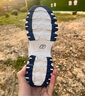 斯凯奇（Skechers）女鞋小白熊女士休闲鞋子厚底增高百搭运动软底老爹鞋女99999863 白色/海军蓝色/WNV 37 实拍图