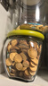 GLASSLOCK玻璃罐带盖杂粮储物收纳茶叶罐糖果罐食品密封罐 绿色（三件套） 实拍图