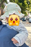 汤尼倍儿婴儿帽子夏款薄款新生儿太阳帽防晒纯棉可调节男女宝宝渔夫遮阳帽 胡萝卜（夏季款） 6-12个月(帽围46cm) 实拍图
