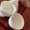 唐丰白瓷品茗杯家用功夫喝茶茶杯羊脂玉描金主人杯个人杯单杯茶盏 圆满杯六杯套组 实拍图