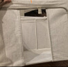 邦尼美家【天山棉麻】收纳箱可折叠衣服布艺整理箱家用衣柜衣物被子储物箱 奶黄【高品质 天山棉麻】可水洗 100L（60*42*40cm）喷塑加粗钢架 实拍图