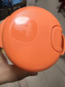 特百惠（Tupperware）乐趣550ML塑料杯夏季男女学生便携运动水杯子大容量双饮口 柔蜜橙 实拍图
