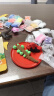 迪漫奇儿童首饰礼盒套装女孩生日礼物公主饰品发饰收纳盒草莓款156件套 实拍图