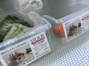 季萌4个装食品级冰箱储物盒收纳盒抽屉式厨房蔬菜水果食品鸡蛋保鲜盒 4个装(尺寸：32*18*12cm) 实拍图