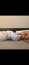 舒贝怡2件装儿童短裤女童男童夏季宝宝大PP裤子纯棉七分裤蓝色73CM 实拍图