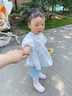 戴维贝拉女童短裤套装宝宝短袖上衣裤子两件套夏装童装 实拍图