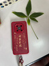 梦想可嘉【国风款】适用华为mate40pro手机壳 mate40pro保护套全包超薄皮纹防摔软壳新年国潮男女款 中国红 实拍图