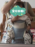 COOKSS婴儿背带腰凳前抱式多功能四季通用款抱娃神器新生儿横抱宝宝坐凳 清新绿 实拍图