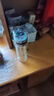雍財茶水分离泡茶杯双层中式玻璃杯子花茶水杯大容量简约商务隔热杯 本色 500ml 实拍图