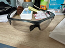 洛克兄弟（ROCKBROS） 骑行眼镜变色男女跑步户外自行车防风近视运动偏光太阳镜装备 破风款水晶 透明变色+2副变色扣 实拍图
