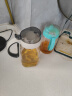 紫丁香玻璃油壶防漏控油调料瓶带304不锈钢断油嘴食品级酱油醋瓶820ML 实拍图