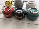 容山堂敦煌金丝珐琅彩陶瓷主人杯茶杯品茗杯建盏大单杯功夫茶具 实拍图