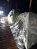 牧高笛（MOBIGARDEN）晴日 户外徒步露营防晒防风防雨双层透气铝杆三季帐篷 【黑胶款】双人-象牙白 实拍图