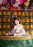 韫舜儿童绣花鞋布鞋儿童汉服鞋中国风软底表演古装老北京布鞋舞蹈鞋 立体兔子-珍珠吊坠-白色 28 内长17.2cm 晒单实拍图