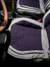 老垫家 新款亚麻汽车坐垫四季通用养生布艺简约座垫全包围汽车座套 经典舒适款-紫罗兰-标准版 全麻全包-全车五座-下单留言车型 实拍图