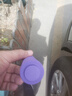 门把手保护套单元门拉手防磕碰卧室门锁垫防静电门把手套四季通用 紫色1个装 无规格 实拍图