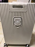 翰采大容量行李箱可上飞机前开盖登机箱小型密码箱旅行箱拉杆箱皮箱 双隔离侧开口【明日达/送上门】奶白色 26英寸 【热卖-学生住宿-长途旅行】多功能/加厚/顶配 实拍图