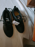 安踏男鞋运动鞋男冬季软底耐磨防泼水皮面跑步鞋减震户外休闲鞋子男 【防泼水皮面】5542-4黑 43 (270mm) 实拍图
