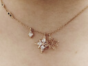 施华洛世奇（SWAROVSKI）Symbolica星星雪花项链女吊坠轻奢送女友生日礼物女 镀玫瑰金色5494352 实拍图