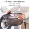 CHAHUA茶花 洗脸盆32cm2只装透明加厚洗衣盆洗脚盆塑料盆子泡脚盆水盆 实拍图