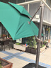 紫叶（ziye） 户外遮阳伞庭院伞 罗马伞 室外大型太阳伞摆摊折叠户外伞 美版升级款2.5米方形【配370斤水箱】 实拍图