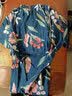 浪莎春夏季新款大码女士家居服套装抑菌防螨睡衣宽松舒适中年妇女睡衣 实拍图