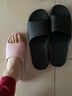 网易严选 EVA多巴胺软弹居家拖鞋夏季情侣居家浴室家用男女不臭脚凉拖 25升级款奶黄色*女 40-41 尺码偏小，建议拍大一码 实拍图