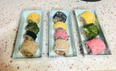 Edo方形纸塑甜品盒 三明治蛋糕卷包装盒寿司肉松小贝打包盒20个 实拍图