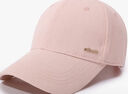 蒙奈特（MONAITTE）帽子女新款秋冬棒球帽潮流大头显脸小四季时尚休闲户外遮鸭舌帽潮  粉色（玫瑰金A）【四季款】 可调节【54-59CM】 实拍图