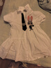 巴拉巴拉女童裙子儿童连衣裙2025夏条纹衬衫裙子208225111047 实拍图