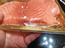 崇鲜 冰鲜三文鱼（大西洋鲑）日式生鱼片 鱼腩刺身精选中段生鲜 中段 350g 净肉【整块去皮】 实拍图