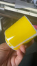 精臣B1/B21/B203/B3S/B31彩色标签纸防水不干胶条码打印贴纸食品商品价格标签纸热敏分类开关设备便签 （434）50*80*95张 黄色 实拍图