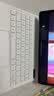 智思慧适用三星GalaxyTabS11/S10Lite/S9/S9FE/S8/S7妙控键盘10.9/11英寸平板悬浮磁吸触控蓝牙键盘 白色 实拍图