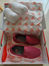 足力健老人鞋一脚蹬散步鞋艾草健康妈妈鞋休闲鞋冬季女鞋 1616Z酒红35 实拍图