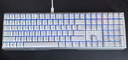 CHERRY樱桃 MX3.0S无线键盘 机械键盘 游戏键盘 蓝牙三模 RGB灯效 铝合金外壳 兼容WIN/MAC 白色红轴 实拍图