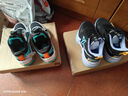 特步（XTEP）儿童童鞋风猎篮球鞋实力街篮运动鞋 黑/兰紫色 34码 实拍图