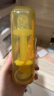 beedoll花朵牙胶婴儿磨牙棒0-1岁小月龄宝宝防吃手口欲期咬胶乐 橄榄黄 实拍图