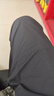 SIMWOOD/简木男装【LS07宽松直筒】145g吸湿速干轻户外软壳裤SM130060B 黑色 【LS07宽松直筒长裤】 28 (建议100-115斤) 实拍图