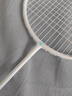 李宁（LI-NING） 羽毛球拍单拍雷霆耐打初学者攻防兼备 高磅入门级羽毛球拍训练拍 凯胜全碳素 珍珠白5u 默认穿线 实拍图