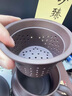 汉帝唐韵（HDTYU）宜兴紫砂杯男士纯全手工带过滤内胆杯子办公杯茶杯大容量盖杯 御龙杯（原矿老紫泥） 实拍图