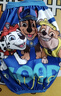 汪汪队立大功（PAW PATROL）儿童袖套男女童秋冬季防脏防污护袖宝宝幼儿卡通绒面手袖PA1855A 实拍图