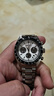 精工精工手表男SEIKO精工PROSPEX熊猫款太阳能三眼钢带男表SSC813P1 SSC813P1赠送皮带 V192机芯 39mm 实拍图