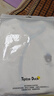 翘脚鸭 婴儿衣服新生儿连体衣秋冬季满月宝宝内衣纯棉打底刚出生春秋款 蓝小熊2件【夏季·系带款】 59码（建议0-3个月） 实拍图