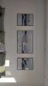 诗六艺家饰客厅装饰画北欧现代简约沙发背景墙挂画三联画大气轻奢壁画晶瓷画 灵韵福鹿（铝合金外框） 晶瓷画左右50*70+中间100*70亮面 实拍图