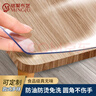 铭聚布艺（MINGJU）水晶板PVC桌垫加厚软玻璃防水防油茶几垫透明无味(1.5mm)70*120cm 实拍图