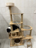 CHONLDERL猫爬架猫窝猫树一体大型太空舱猫架子四季通用剑麻猫咪玩具用品 【156CM 10层双太空舱】全剑麻星喵XM-2 实拍图