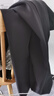 萝美酱西装裤女小个子夏季高腰垂感阔腿裤梨形休闲直筒裤子春秋冰丝长裤 黑色小个子【春秋西装款】 M 实拍图