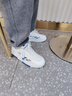 森馬男鞋2025夏季新款休闲鞋增高小白鞋子男士时尚潮流平板鞋男款轻便 Z1189白蓝 39 实拍图