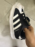 阿迪达斯（adidas）童鞋三叶草儿童春秋款男女婴童软底贝壳头运动鞋GX3233黑色 实拍图